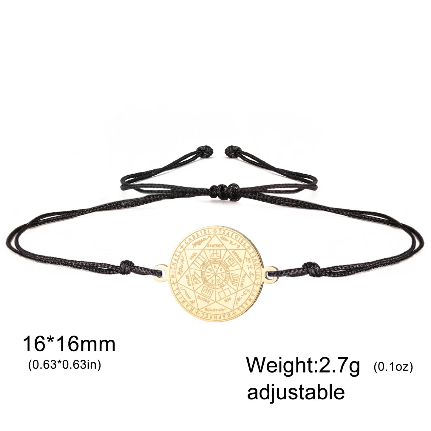 'Divine Archangel' Protection Bracelet / Stainless Steel