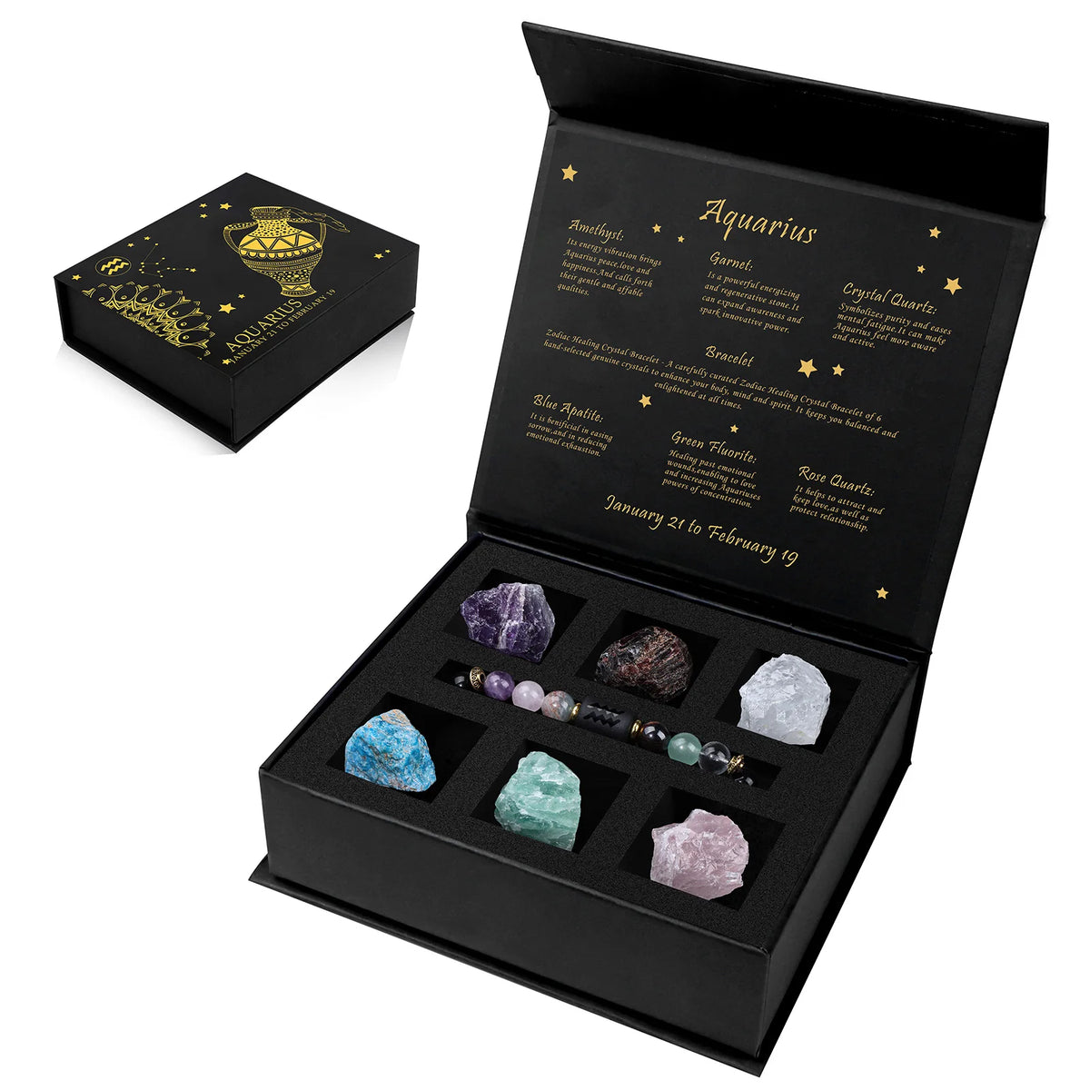 Written in the Stars Zodiac Crystal Gift Set