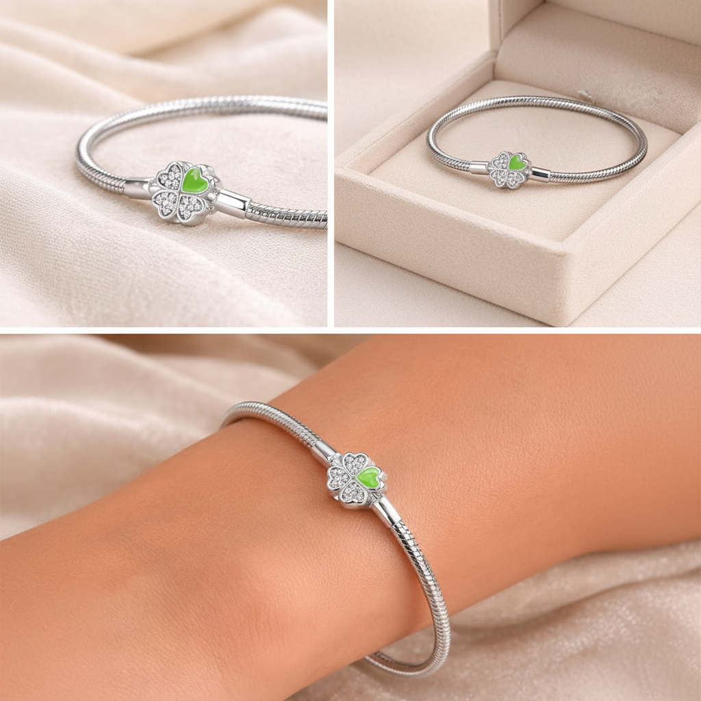 'The Fortune Within' Charm Bracelet / 925 Sterling Silver