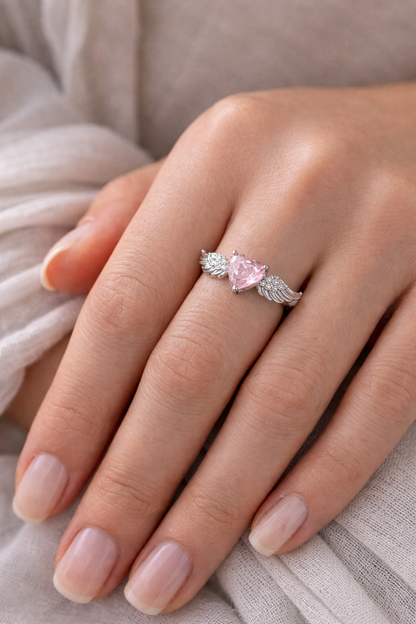 'The Angels Embrace' Ring / 925 Sterling Silver