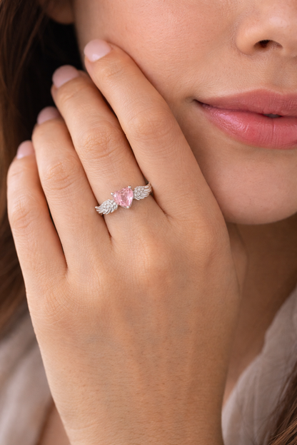 'The Angels Embrace' Ring / 925 Sterling Silver