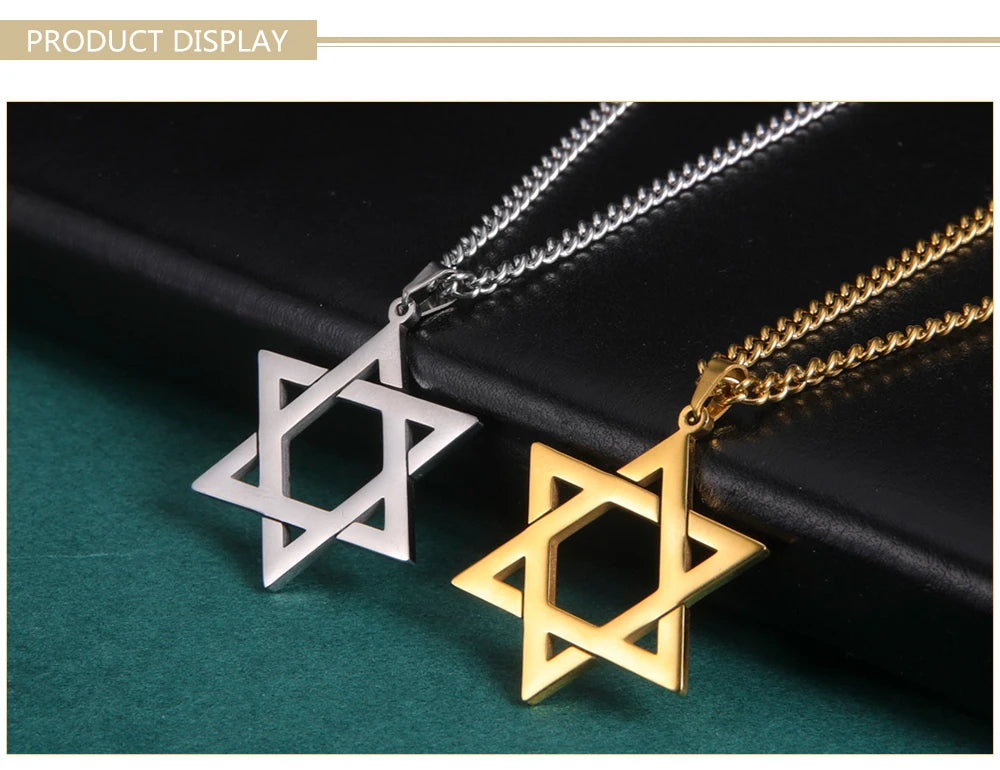 'Divine Balance' Star of David Necklace