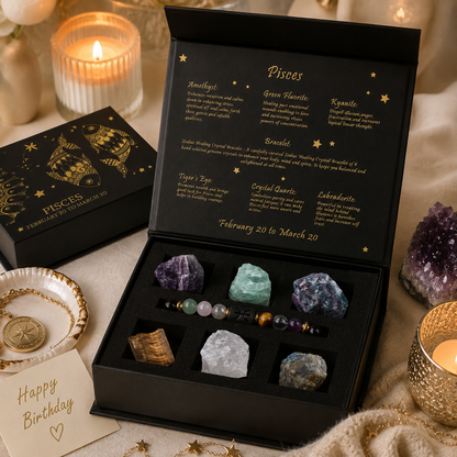 Written in the Stars Zodiac Crystal Gift Set