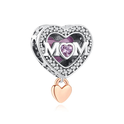 'The Endless Love' Mum Charm / 925 Sterling Silver