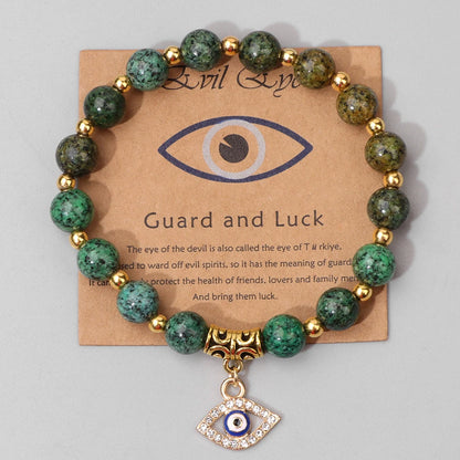 'The Harmony Protection' Bracelet with Lucky Evil Eye