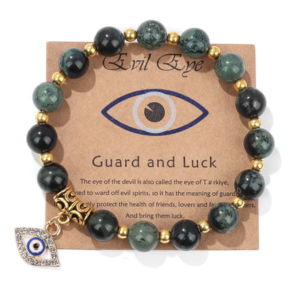'The Harmony Protection' Bracelet with Lucky Evil Eye
