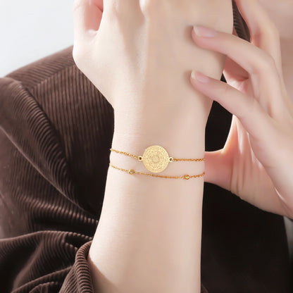 'Divine Archangel' Protection Bracelet / Stainless Steel