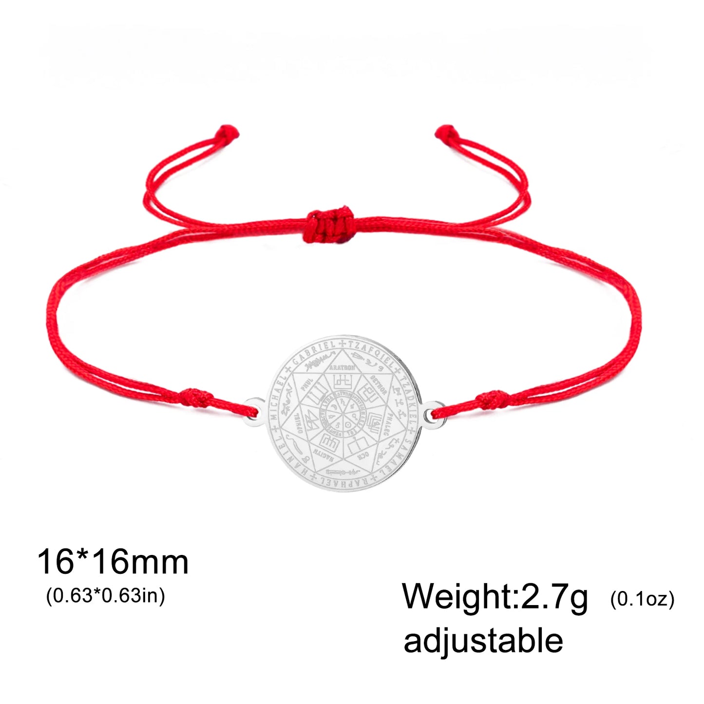 'Divine Archangel' Protection Bracelet / Stainless Steel