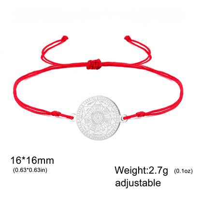 'Divine Archangel' Protection Bracelet / Stainless Steel