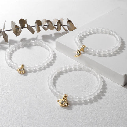 'Selenite Clarity & Protection' Energy Bracelet