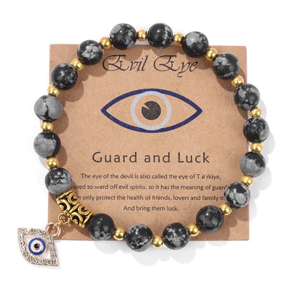 'The Harmony Protection' Bracelet with Lucky Evil Eye