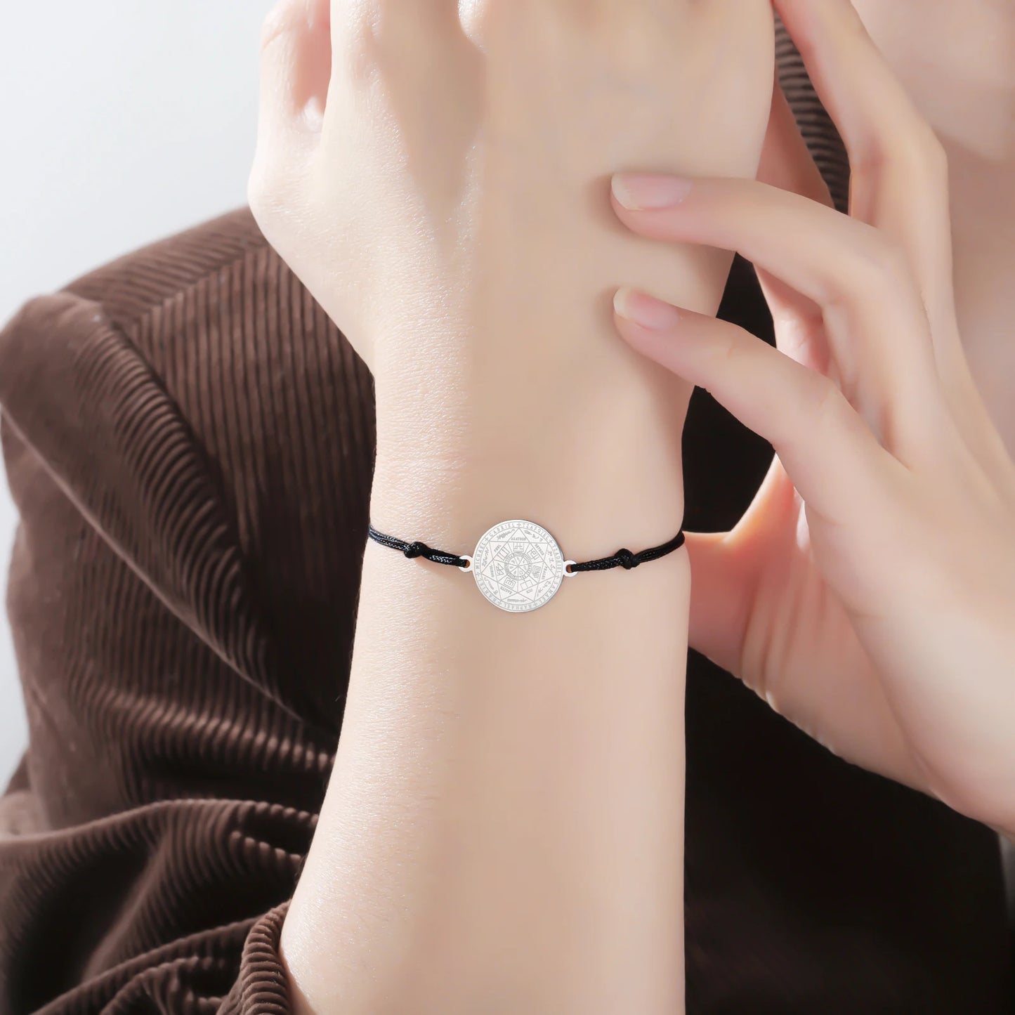 'Divine Archangel' Protection Bracelet / Stainless Steel