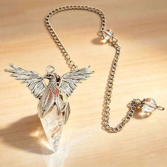Celestial Guidance Crystal Pendulum