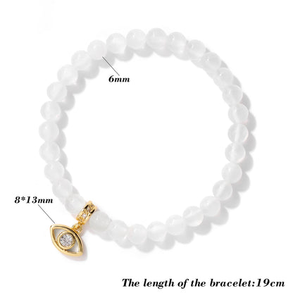'Selenite Clarity & Protection' Energy Bracelet