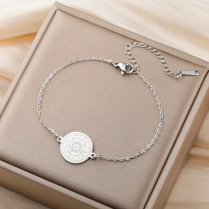 'Divine Archangel' Protection Bracelet / Stainless Steel