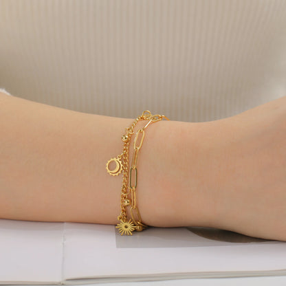 Solar & Luna Harmony Bracelet / Stainless Steel