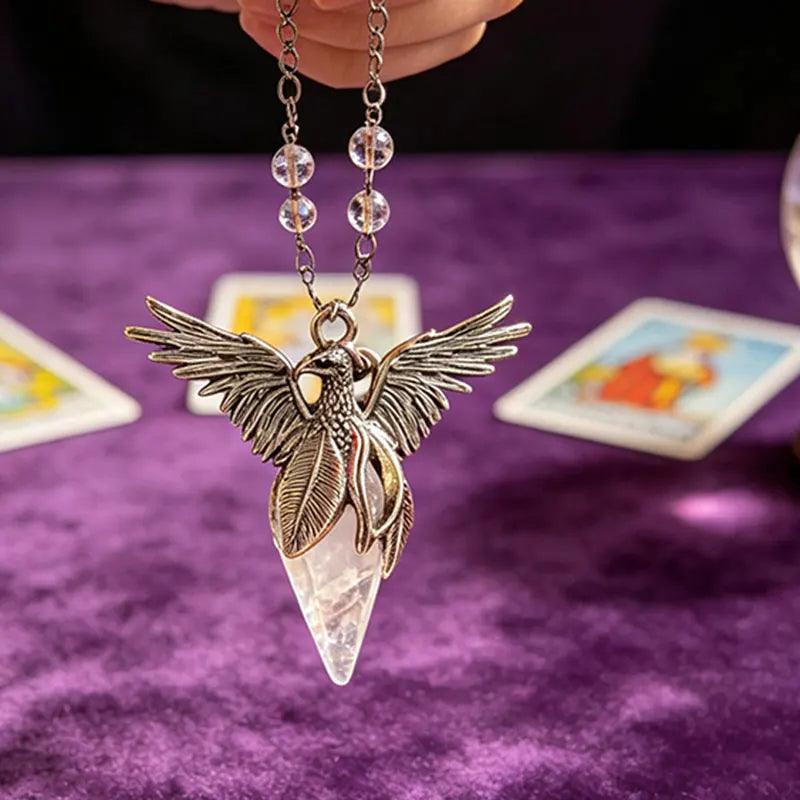 Celestial Guidance Crystal Pendulum