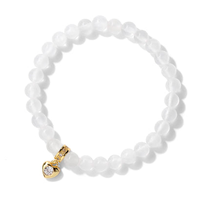 'Selenite Clarity & Protection' Energy Bracelet