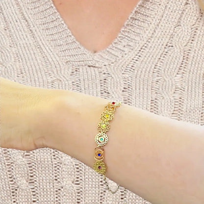 Radiance within Chakra Harmony Set / Stainless Steel / Gold Plated