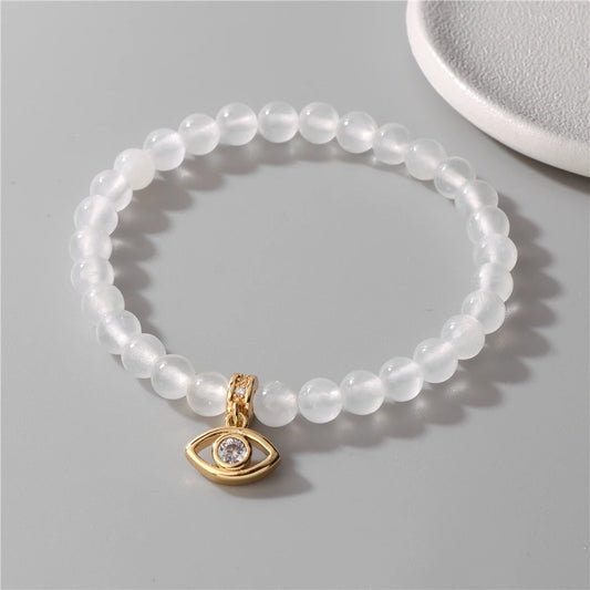 'Selenite Clarity & Protection' Energy Bracelet