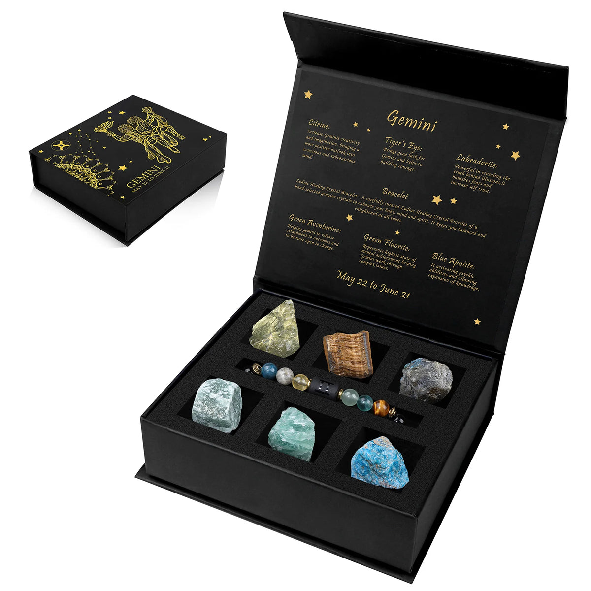 Written in the Stars Zodiac Crystal Gift Set