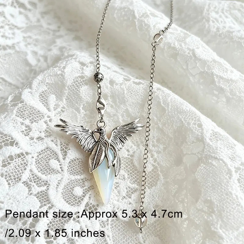 Celestial Guidance Crystal Pendulum