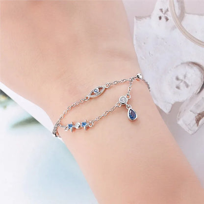 Starlight Protection Bracelet / Sterling Silver
