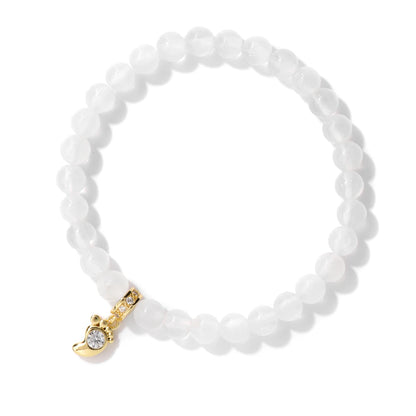 'Selenite Clarity & Protection' Energy Bracelet