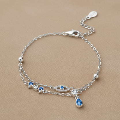 Starlight Protection Bracelet / Sterling Silver