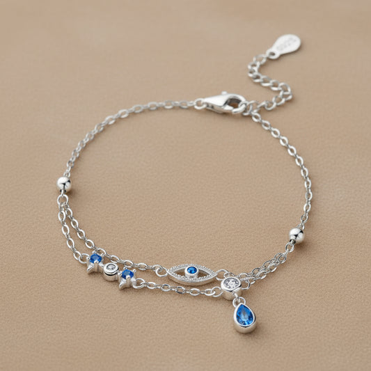 Starlight Protection Bracelet / Sterling Silver