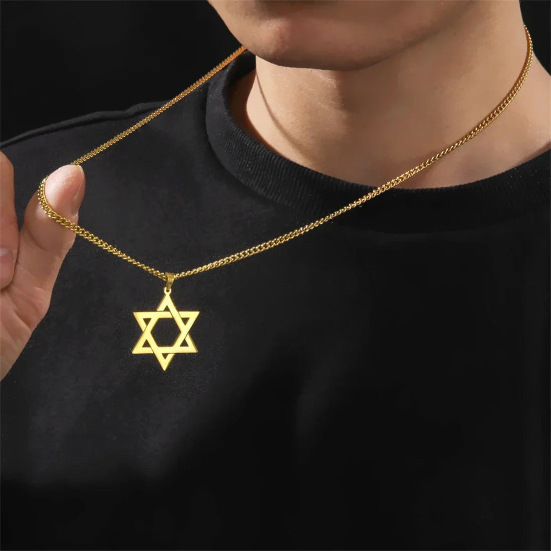 'Divine Balance' Star of David Necklace