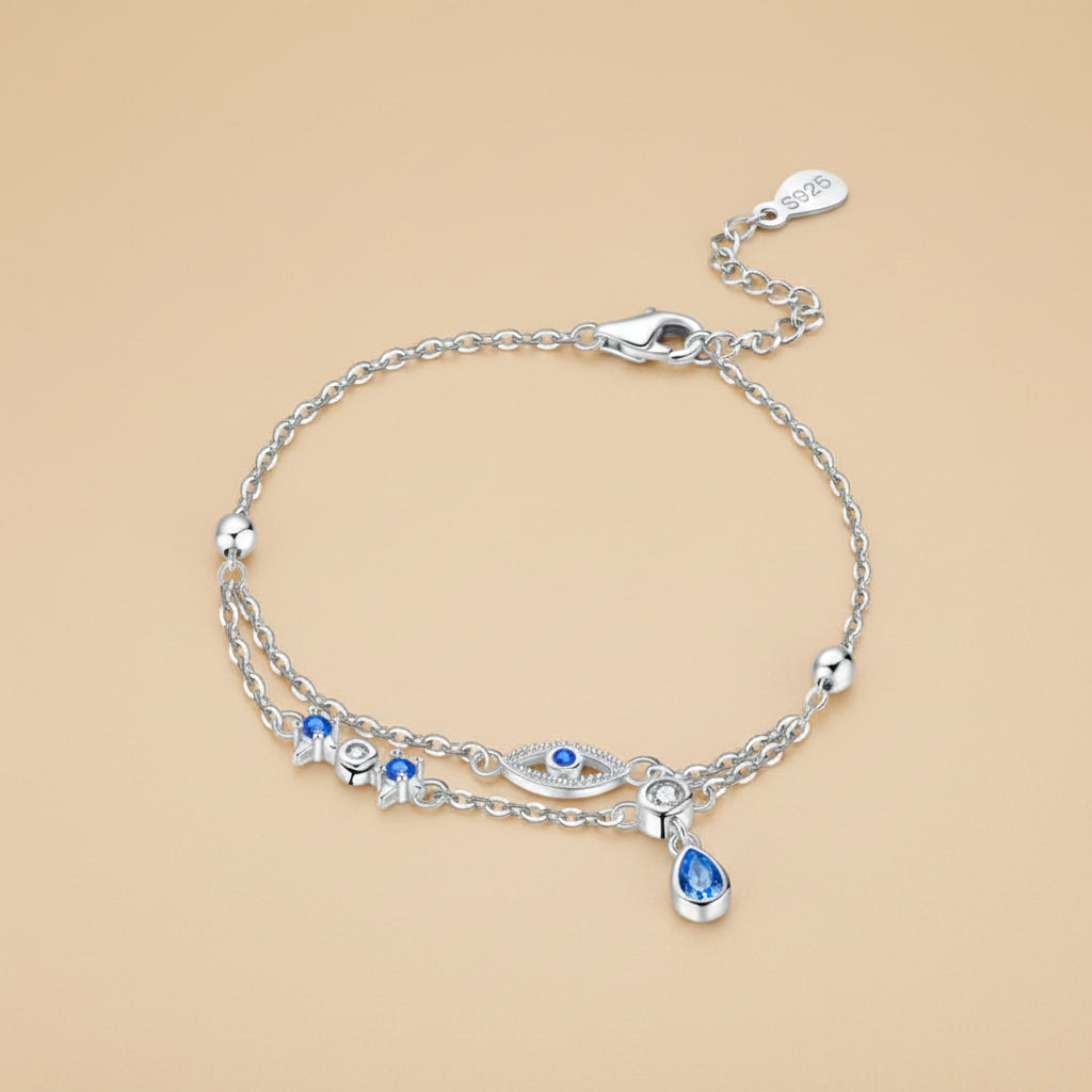 Starlight Protection Bracelet / Sterling Silver