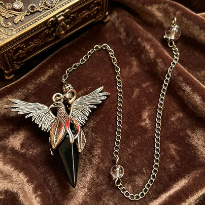 Celestial Guidance Crystal Pendulum