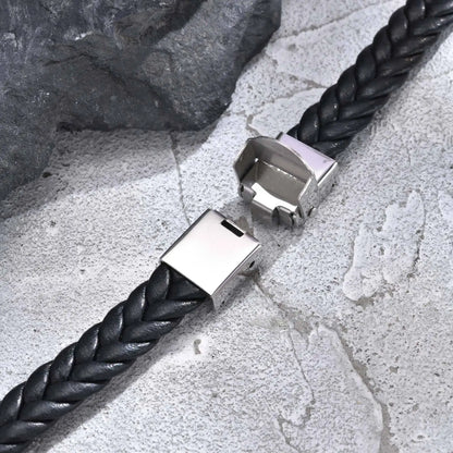 Always With Me Personalised Leather Bracelet