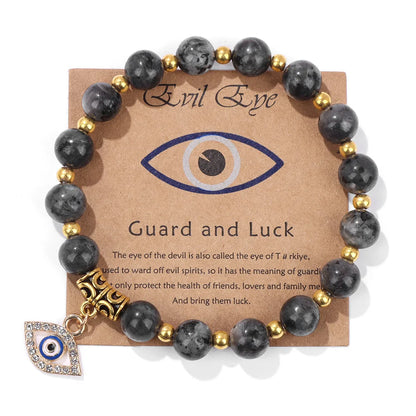 'The Harmony Protection' Bracelet with Lucky Evil Eye