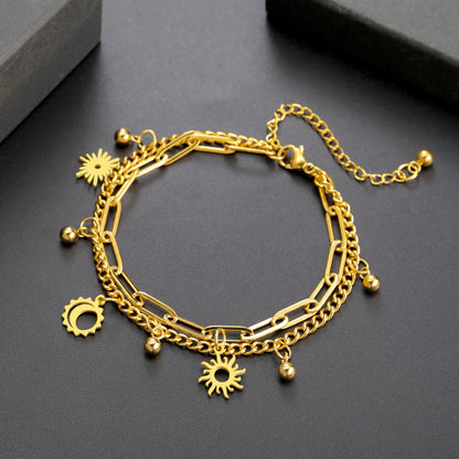 Solar & Luna Harmony Bracelet / Stainless Steel