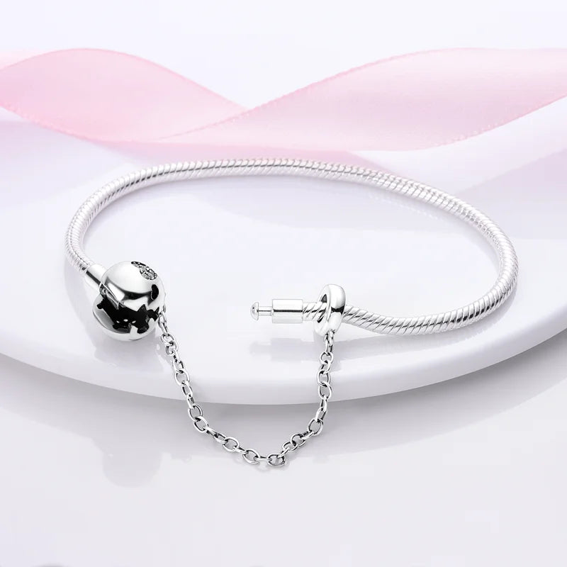 'Circle of Love' Family Charm Bracelet / 925 Sterling Silver