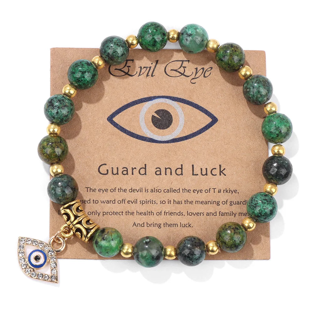'The Harmony Protection' Bracelet with Lucky Evil Eye