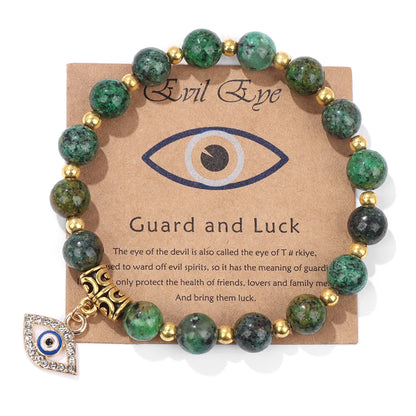 'The Harmony Protection' Bracelet with Lucky Evil Eye