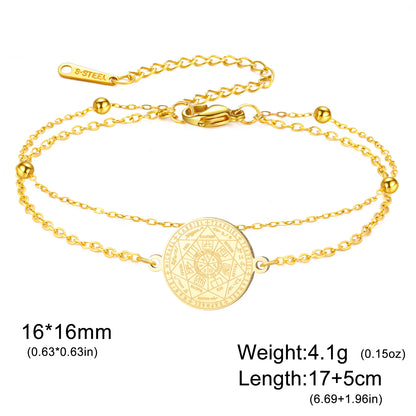 'Divine Archangel' Protection Bracelet / Stainless Steel