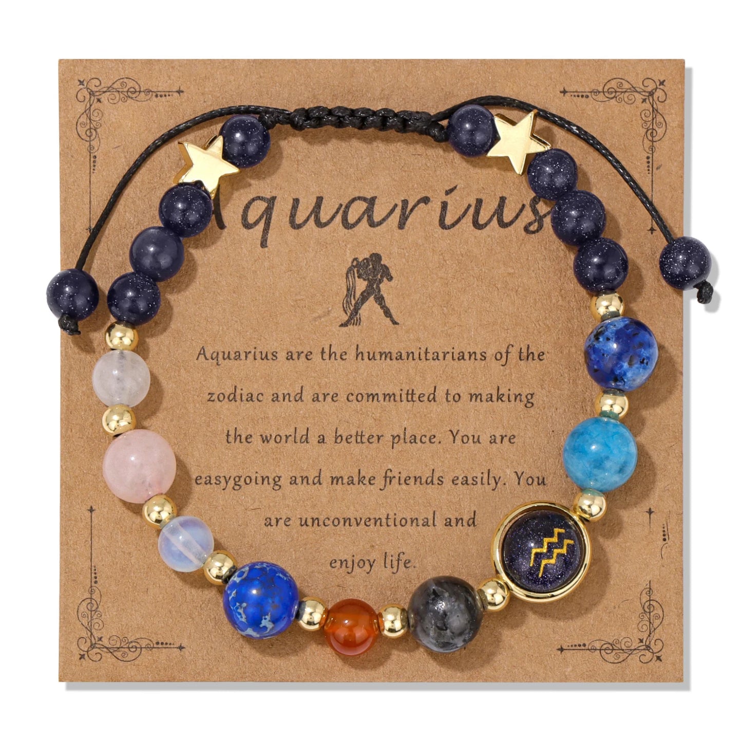 'The Celestial Zodiac' Energy Bracelet