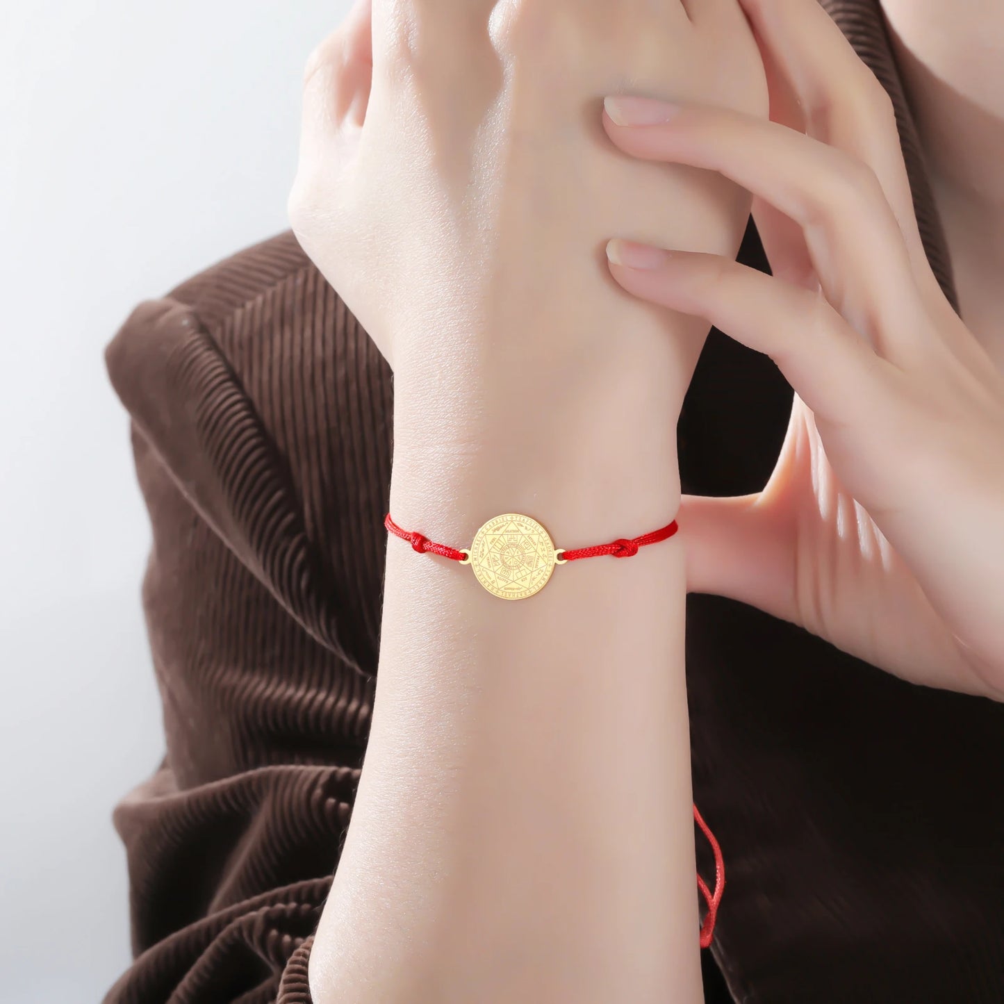 'Divine Archangel' Protection Bracelet / Stainless Steel