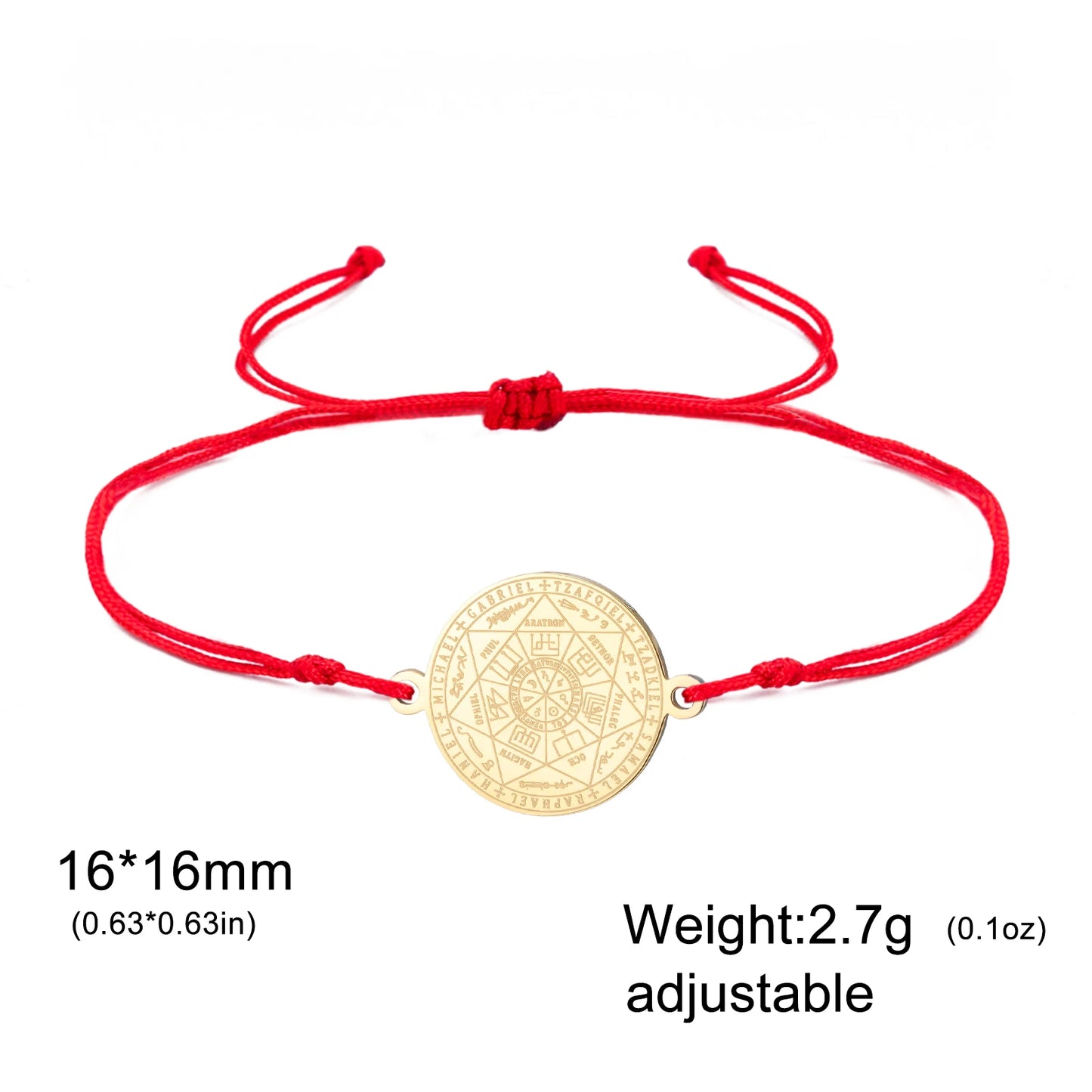 'Divine Archangel' Protection Bracelet / Stainless Steel