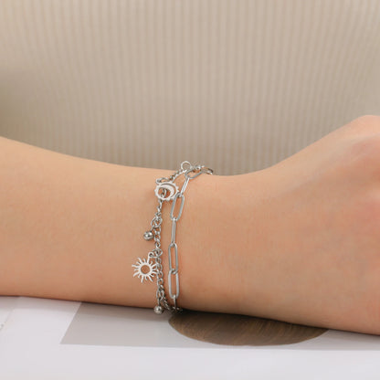 Solar & Luna Harmony Bracelet / Stainless Steel