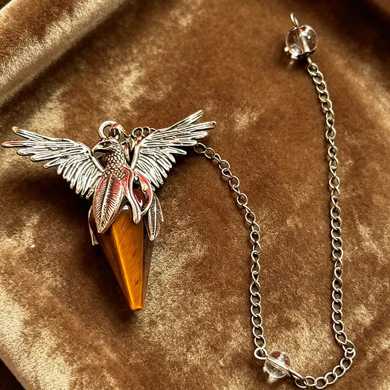 Celestial Guidance Crystal Pendulum