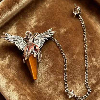 Celestial Guidance Crystal Pendulum