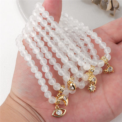'Selenite Clarity & Protection' Energy Bracelet