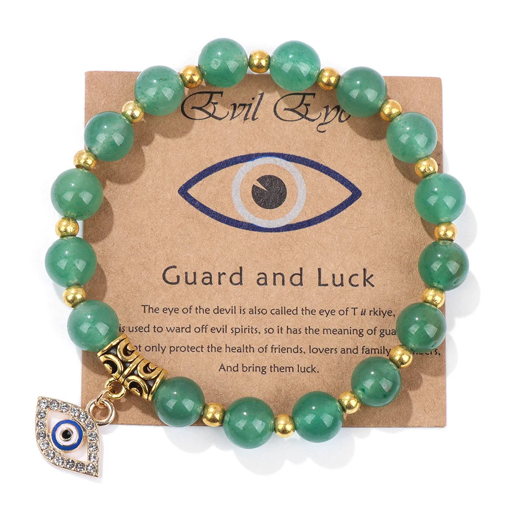 'The Harmony Protection' Bracelet with Lucky Evil Eye