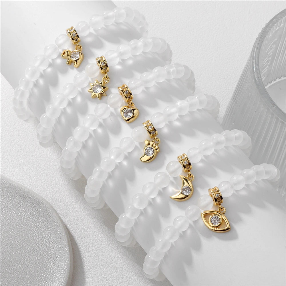 'Selenite Clarity & Protection' Energy Bracelet