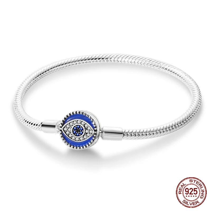 'The Protective Aura' Charm Bracelet / 925 Sterling Silver